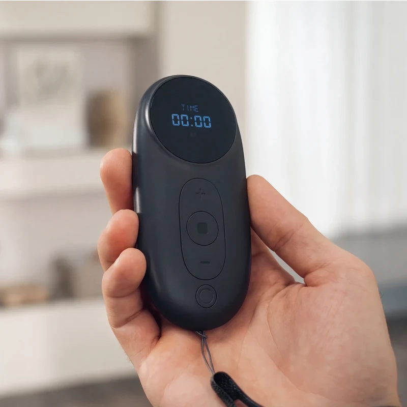 Movaped P1 remote control with built in display for tracking workout stats